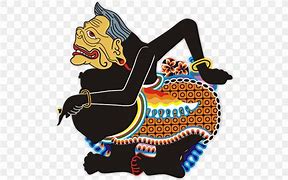 Gambar Wayang Hitam Putih Semar